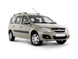 Lada Largus Цвет: Серебристый Платина