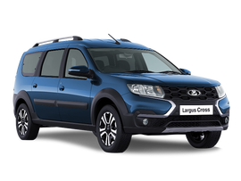 Lada Largus Cross Новый Цвет: Лазурно-синий