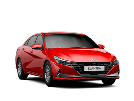 Hyundai Elantra Новая Цвет: Fiery Red