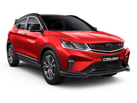 Geely Coolray Цвет: Красно-черный