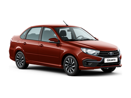 Lada Granta Drive Active Цвет: Красный "Сердолик"