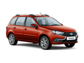 Lada Новая Granta универсал Цвет: Красный "Сердолик"