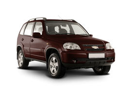 Chevrolet Niva Цвет: Зелено-коричневый металлик (Графит)