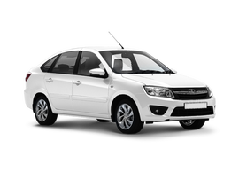 Lada Granta лифтбек Цвет: Белый Белое облако