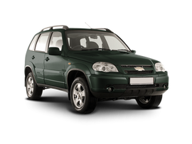 Chevrolet Niva Цвет: Темно-зеленый металлик (Сочи)