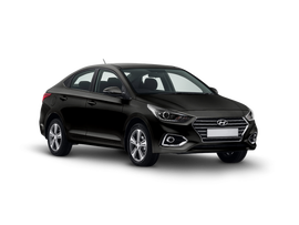 Hyundai Solaris Цвет: Phantom Black