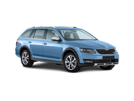 Skoda Octavia Scout Цвет: Синий Denim металлик