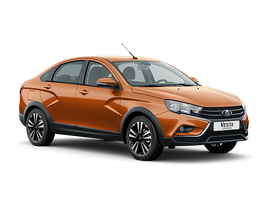 Lada Vesta Cross Цвет: Оранжевый "Марс"