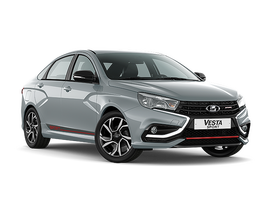 Lada Vesta Sport Цвет: Серый "Тайфун"