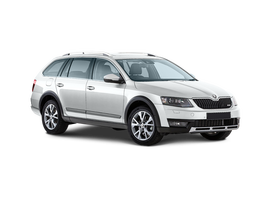 Skoda Octavia Scout Цвет: Белый Moon металлик