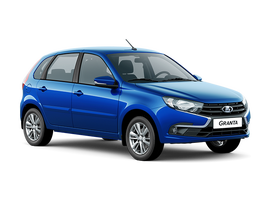 Lada Новая Granta хэтчбек Цвет: Ярко-синий "Голубая планета"