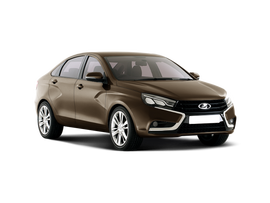 Lada Vesta Цвет: Коричневый Ангкор