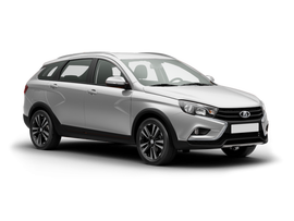 Lada Vesta SW Cross Цвет: Платина
