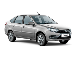 Lada Новая Granta лифтбек Цвет: Серебристо-серый "Техно"