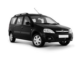 Lada Largus 5 мест Цвет: Черный Черная жемчужина