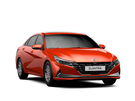 Hyundai Elantra Новая Цвет: Lava Orange