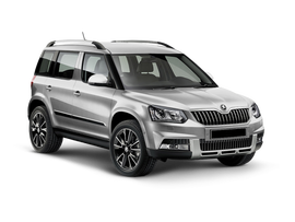 Skoda Yeti Outdoor Цвет: Серебристый Brilliant Silver металлик