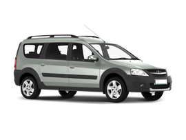 Lada Largus Cross 5 мест Цвет: Серо-бежевый Серый базальт