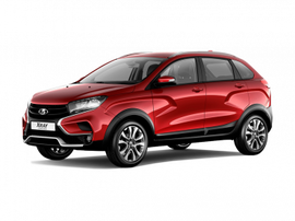 Lada XRAY Cross Цвет: Огненно-красный
