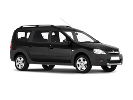 Lada Largus Cross 5 мест Цвет: Черный Черная жемчужина