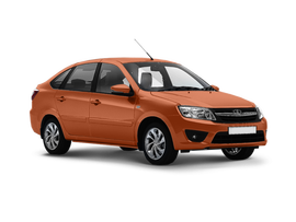 Lada Granta лифтбек Цвет: Оранжевый перламутровый Апельсин