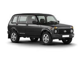 Lada Urban 5 дв. Цвет: Черный Пантера