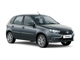 Lada Новая Granta хэтчбек Цвет: Серебристо-темно-серый "Борнео"