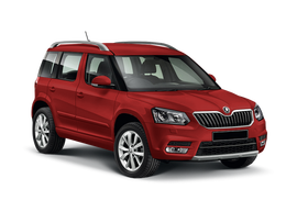Skoda Yeti Цвет: Красный Ruby металлик