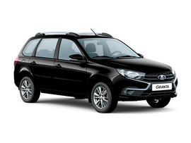 Lada Новая Granta универсал Цвет: Черный "Пантера"