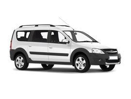 Lada Largus Cross 5 мест Цвет: Белый Ледниковый